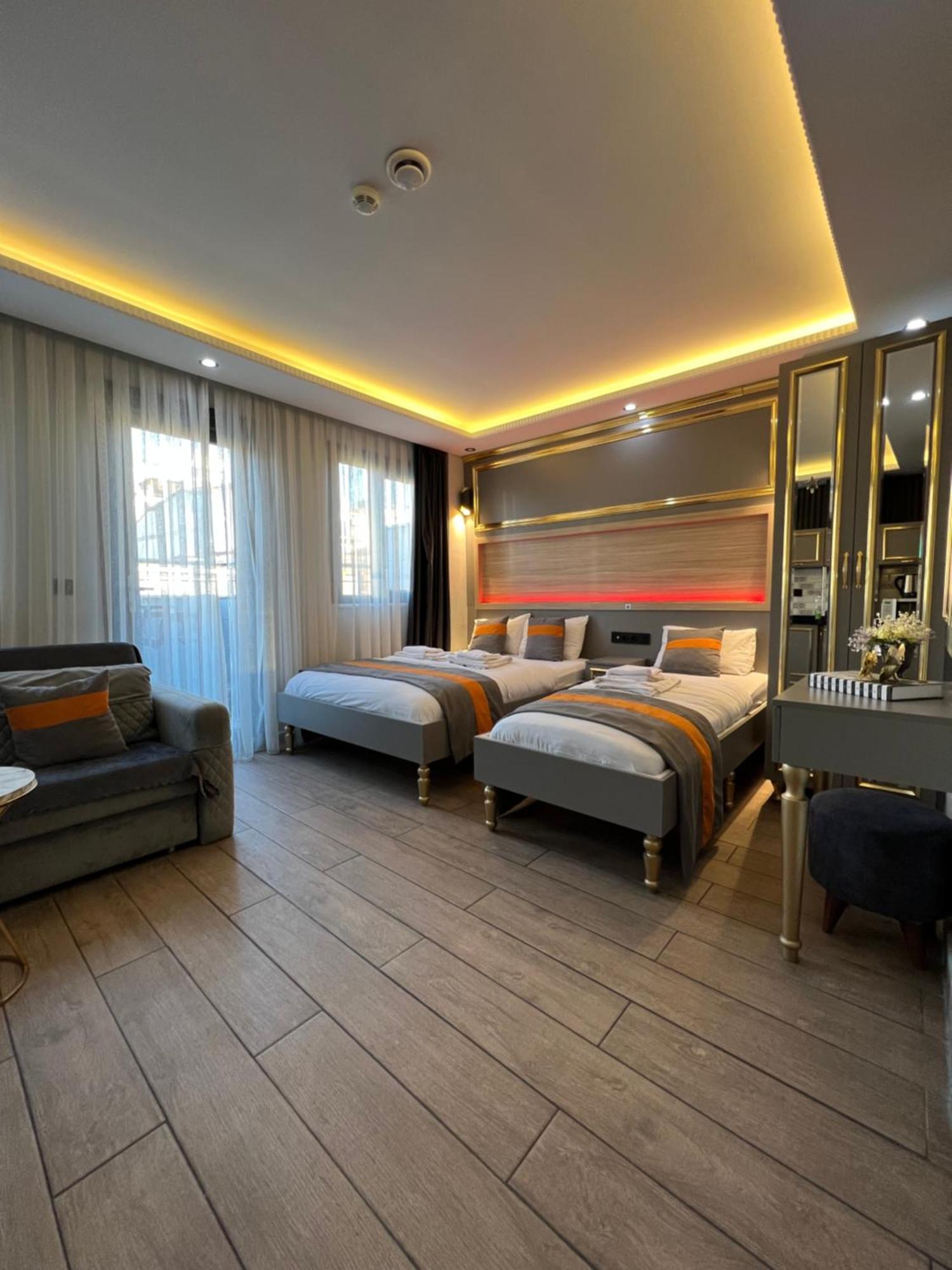 Taksim Larissa Hotel Suites Istanbul Exteriör bild