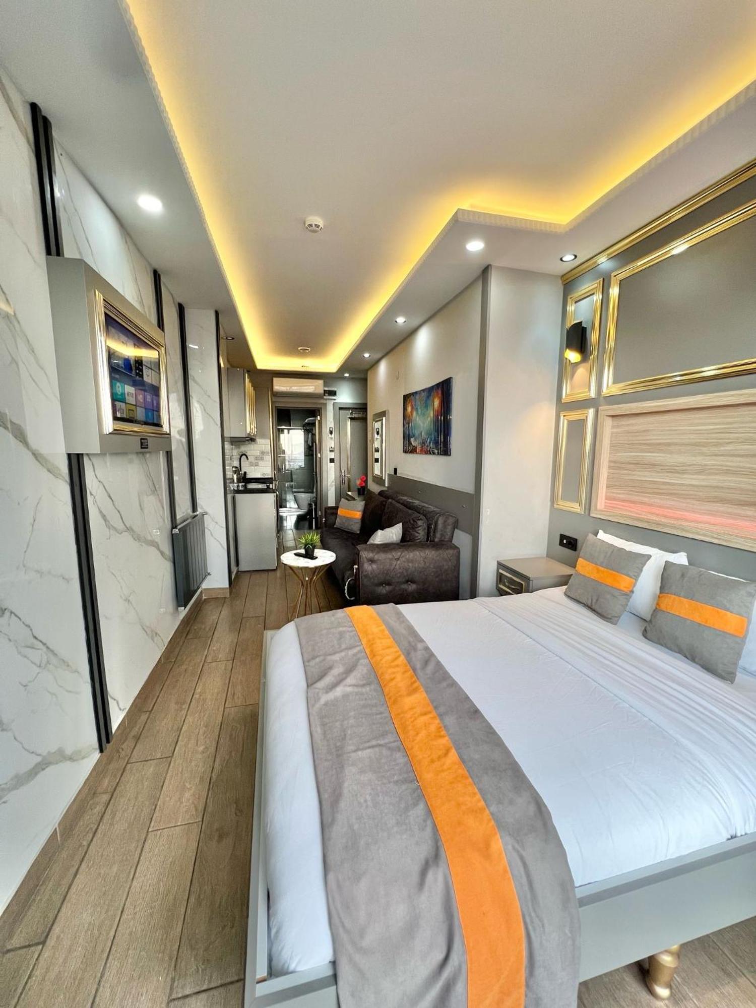 Taksim Larissa Hotel Suites Istanbul Exteriör bild